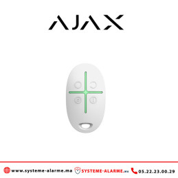 Télécommande avec bouton de panique Ajax blanc 47127.04.WH2 Casablanca Maroc