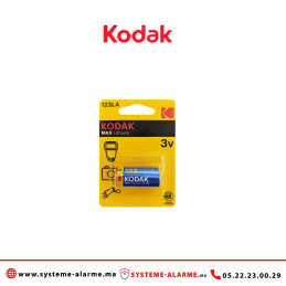 Pile Kodak CR123 3V lithium Casablanca Maroc