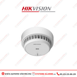 Détecteur de fumée Hikvision photoélectrique autonome Casablanca Maroc