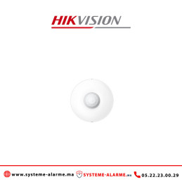 Détecteur plafonnier filaire alarme Hikvision DS-PDCL12-EG2 Casablanca Maroc