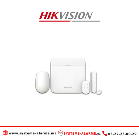Kit alarme sans fil Hikvision AX PRO DS-PWA64-KIT-WB Casablanca Maroc