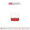 Sirène externe sans fil alarme Hikvision rouge DS-PS1-E-WR Casablanca Maroc