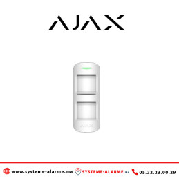 Détecteur de mouvement IR Ajax sans fil blanc 47117.33.WH2 Casablanca Maroc